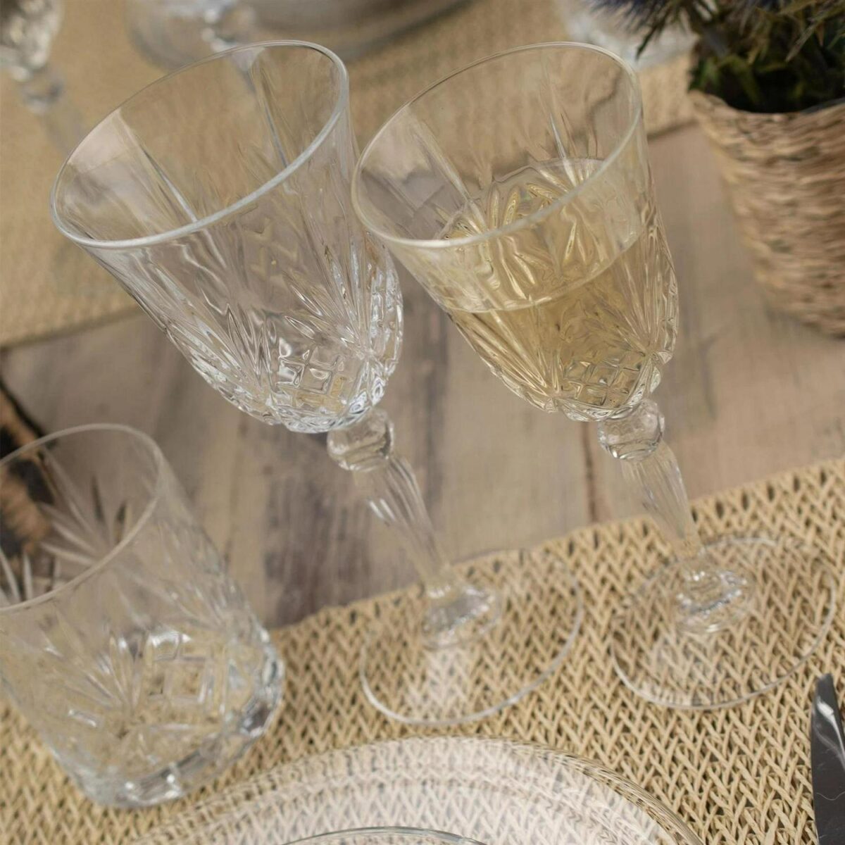 6x RCR Crystal 160ml Melodia Glass Champagne Flutes Prosecco Wedding Glasses Set - Image 6