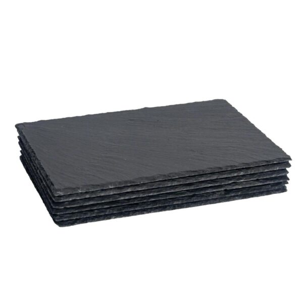 6x Rectangle Slate P bdaaa215573d95c6160e3c780c2145c1
