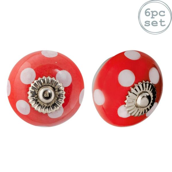 6x Round Ceramic Cab 46bd2dfcdc5c768124b6e278edc4dc40