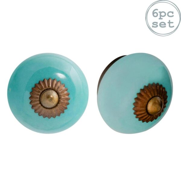 6x Round Ceramic Cab 63813cffa8f944a52c0f6e158bdff166