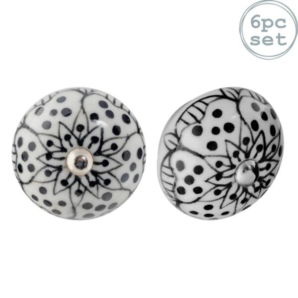6x Round Ceramic Cab ac5d66cb4d626687eaf2796180db901f