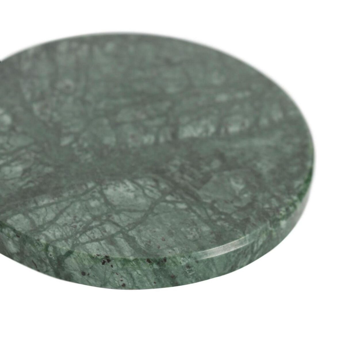 6x Round Marble Coasters 10cm Green Home Table Drink Tea Cup Mat Coaster Set - Image 4