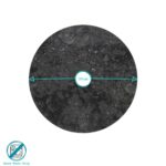 6x Round Marble Placemats 30cm Green Non-Slip Heat Resistant Dining Table Mat - Image 3