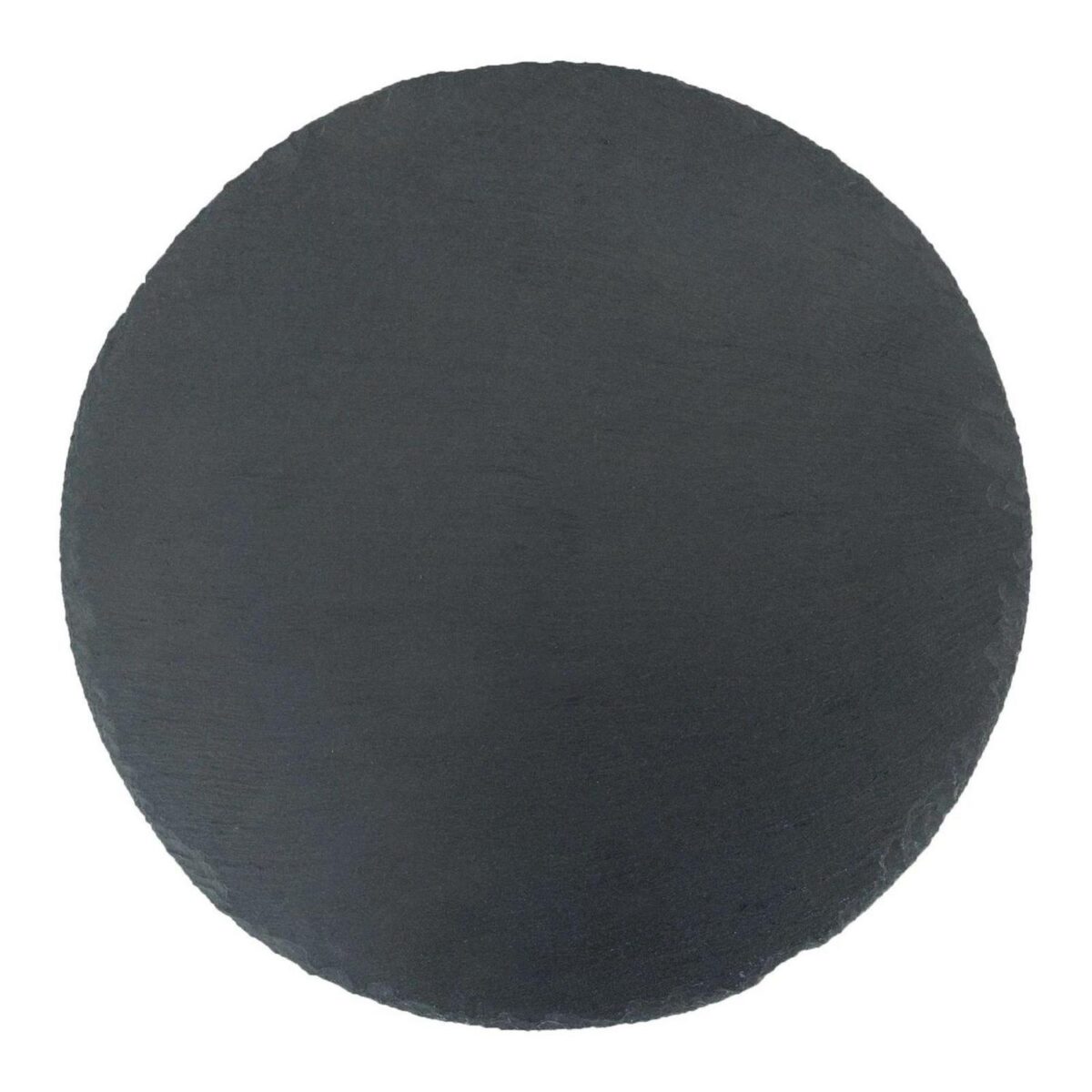 6x Round Slate Placemats Rustic Dining Table Place Setting 30cm Grey - Image 5