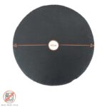 6x Round Slate Placemats Rustic Dining Table Place Setting 30cm Grey - Image 3