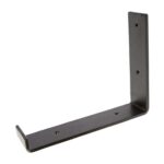 6x Scaffold Board Iron Shelf Bracket Antique Vintage Wall Brackets D235mm Black - Image 4