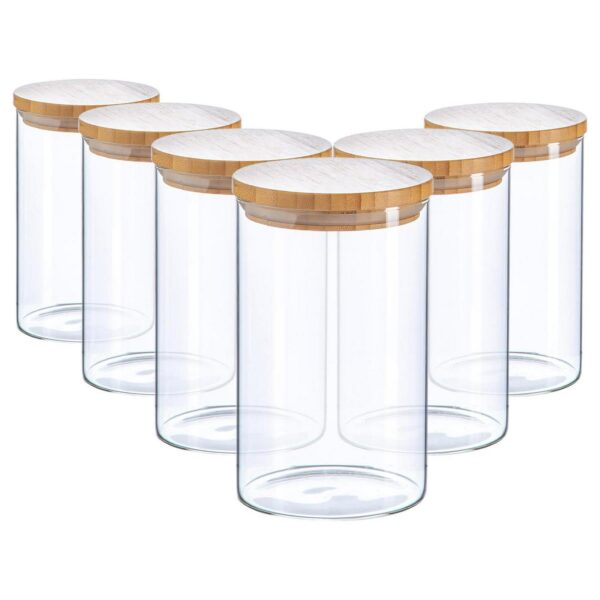 6x Scandi Glass Stor 7136d859a321000fdc72b141c86a7bde