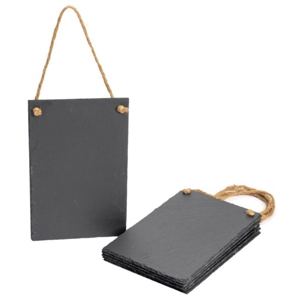 6x Slate Hanging Not 84d1e7820418aa701f0d27945797a7ff