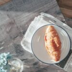 6x White Farmhouse Dessert Plates Rustic Country Cottage Dining Crockery 21cm - Image 4