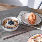 6x White Farmhouse Dessert Plates Rustic Country Cottage Dining Crockery 21cm - Image 7