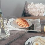 6x White Farmhouse Dessert Plates Rustic Country Cottage Dining Crockery 21cm - Image 5