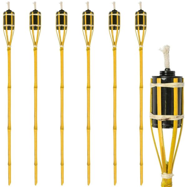 6x Yellow 113cm Bamb b16b1fa0554ba3fbf1c5bd970dcc195d