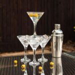 7 Piece Martini Cocktail Shaker Set Classic Style Party Drinking Barware 175ml - Image 4