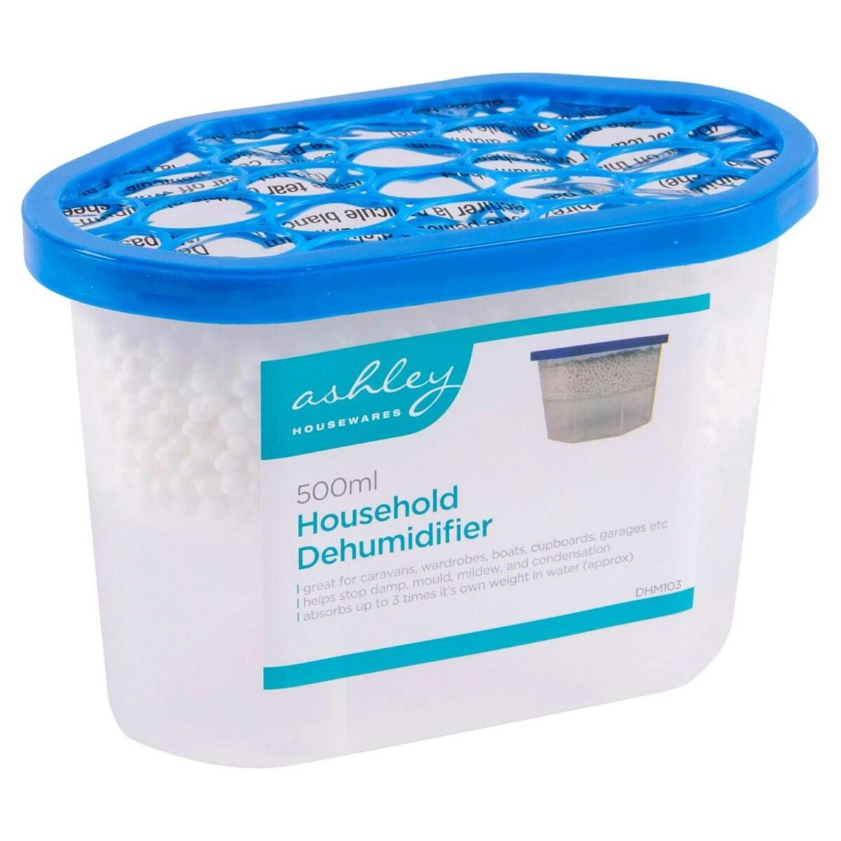 80x Interior Dehumidifiers 500ml Unscented Home Wardrobe Damp Moisture Trap - Image 4
