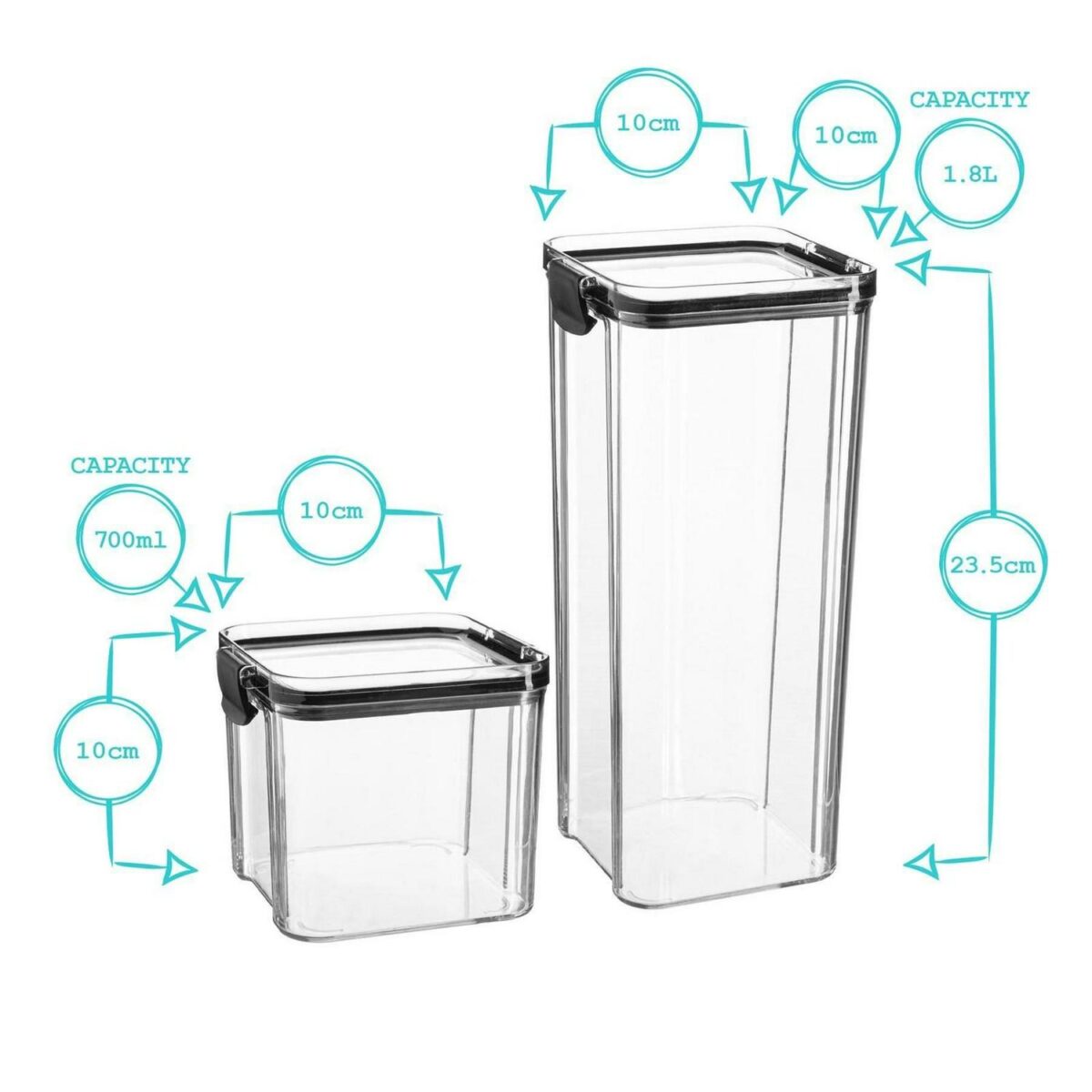 8 Piece Food Storage 6101a1faf48aac0f1e47b3183d104db9
