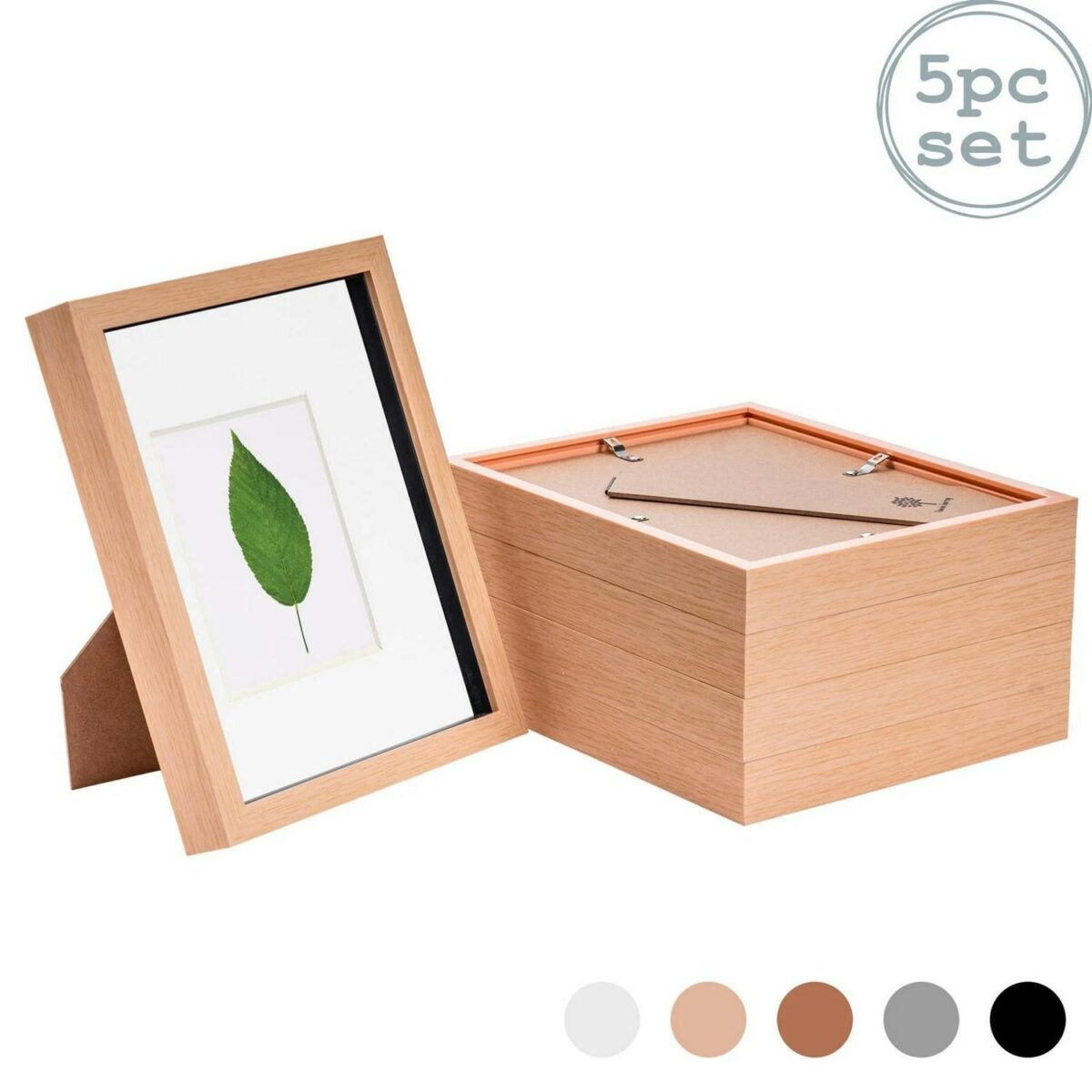 8 x 10 3D Box Frame Photo Picture Deep Display Shadow with Mount - Image 1