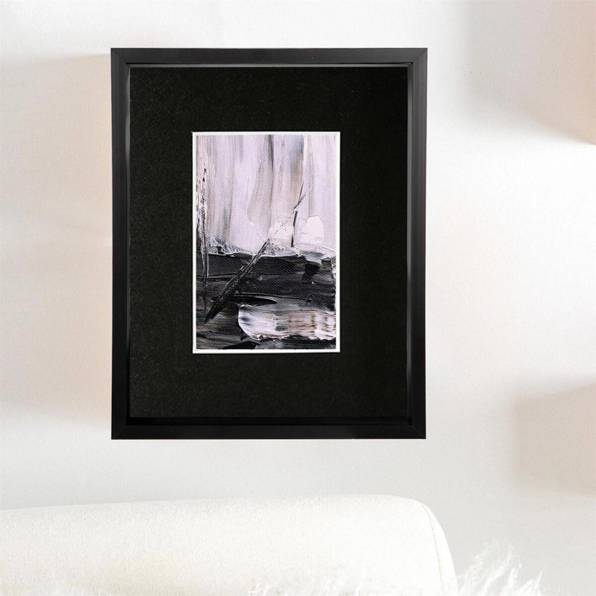 8  x 10  Black 3D Deep Box Photo Frame Black 4  x 6  Mount Craft Shadow Picture - Image 6