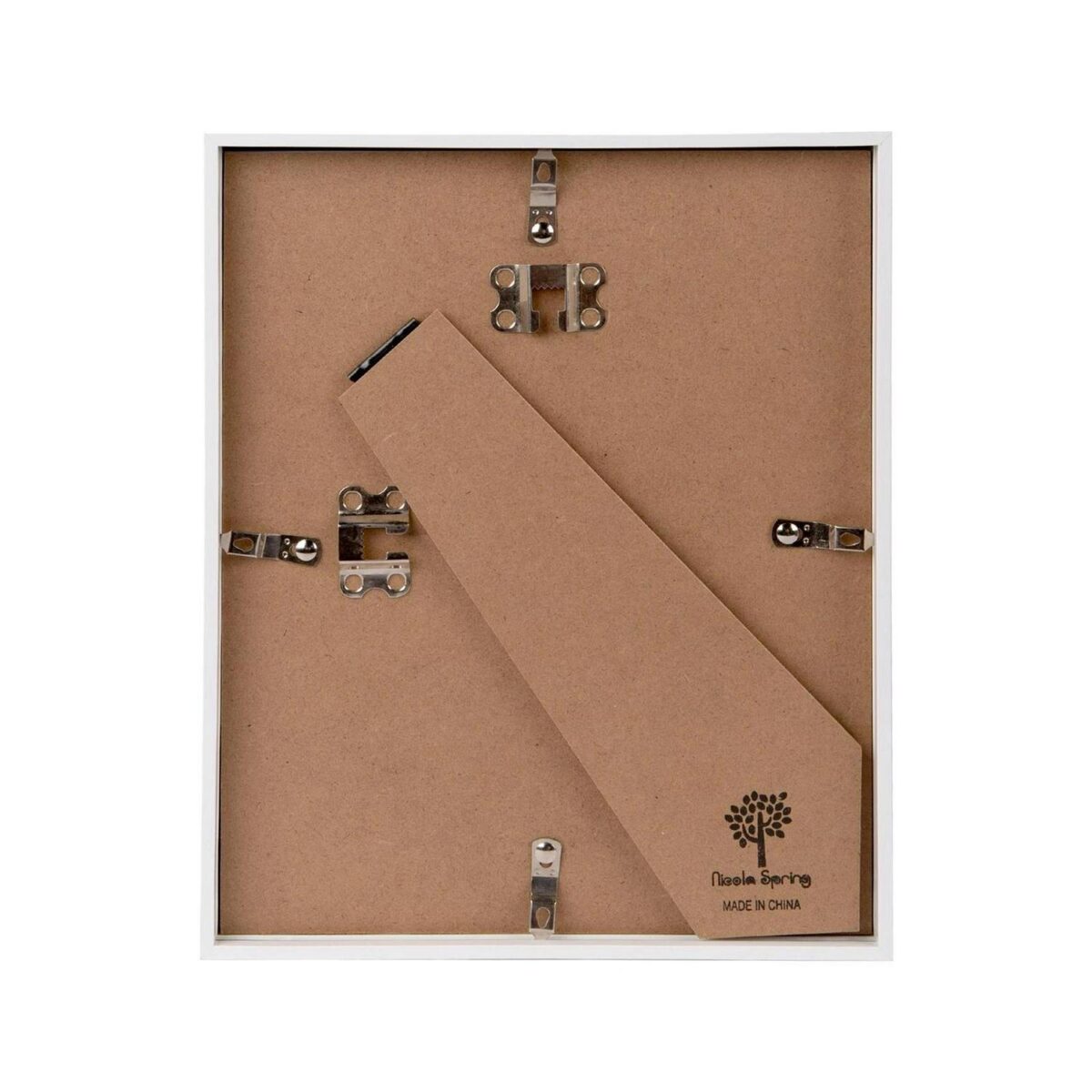 8  x 10  White 3D Deep Box Photo Frame White 4  x 6  Mount Craft Shadow Picture - Image 5