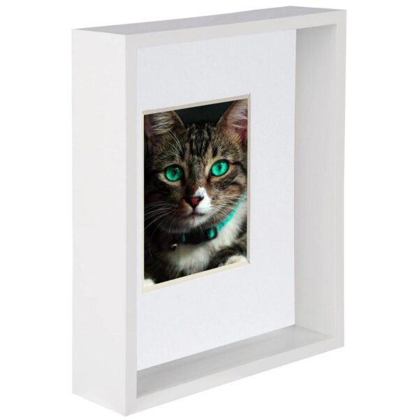 8 x 10 White 3D Deep a62de08a76e15ed2432dfe8181ce9f40