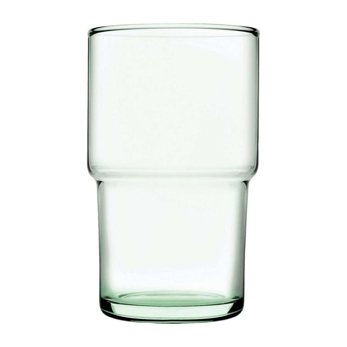 8x 440ml Aware Hill Recycled Stacking Highball Glasses Green Tumblers Set - Image 4