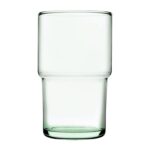 8x 440ml Aware Hill Recycled Stacking Highball Glasses Green Tumblers Set - Image 4
