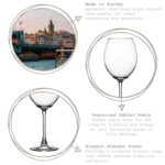 8x 655ml Enoteca Wine Glasses Red White Party Drinking Glass Gift Pack Set - Image 2
