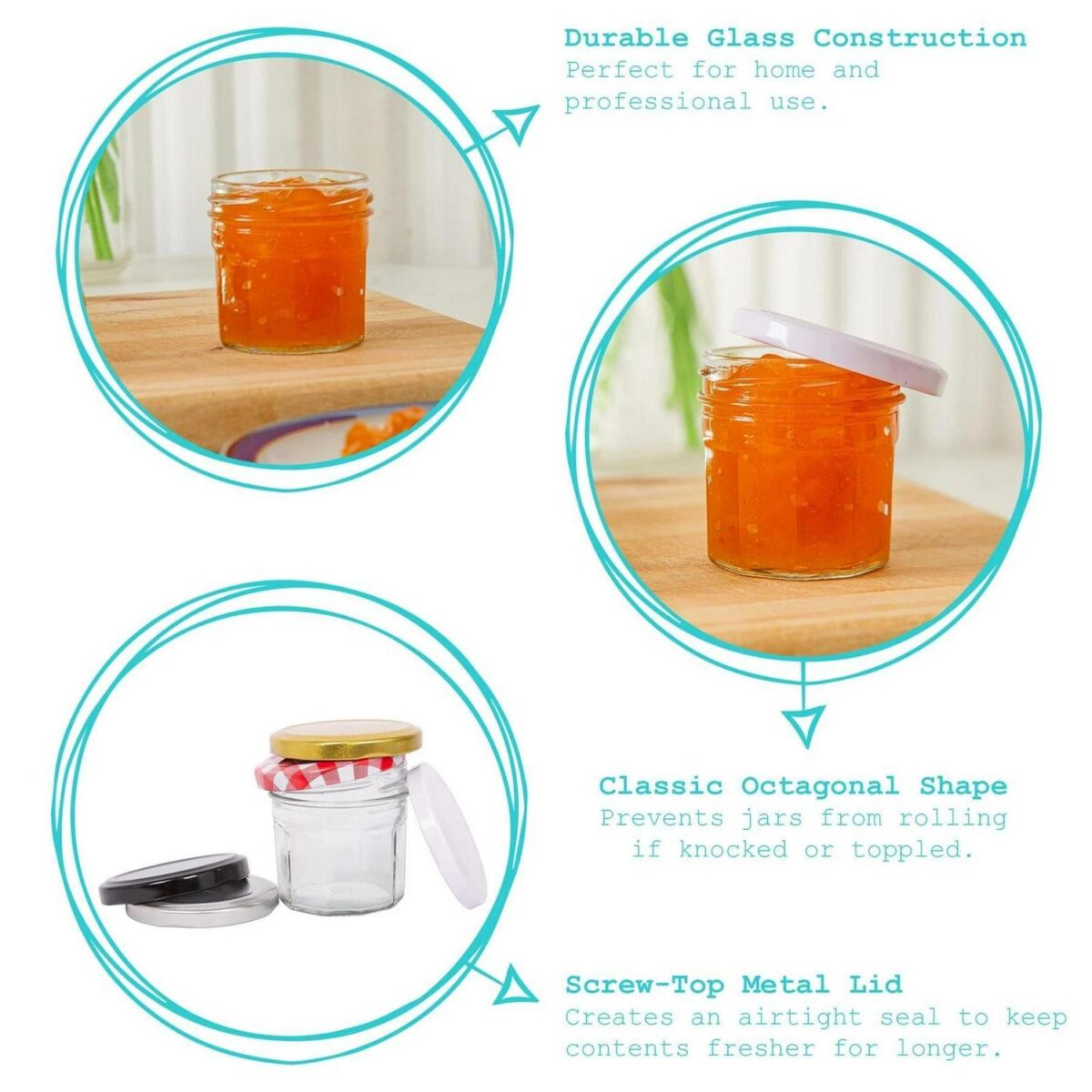 90ml Octagon Glass J 21051c55029cceb6eb24bb1ded99d450