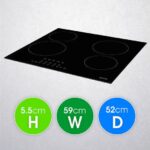 ABODE A60EH301B 59 cm Electric Ceramic Hob - Black - Image 7