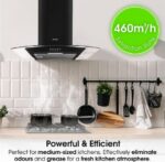 ABODE AGCH6031B Chimney Cooker Hood - Black - Image 3