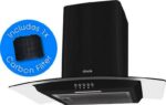 ABODE AGCH6031B Chimney Cooker Hood - Black