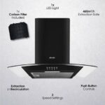 ABODE AGCH6031B Chimney Cooker Hood - Black - Image 8