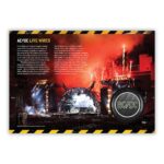 AD/DC Stamps and Medal Cover Live Wires from Royal Mail - Image 3