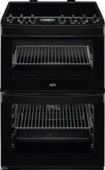 AEG 6000 SteamBake CIB6743ACB 60 cm Electric Induction Cooker - Black