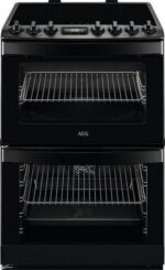 AEG 6000 SteamBake CIB6743MCB 60 cm Electric Induction Cooker - Matte Black
