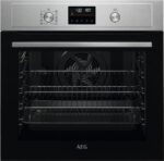 AEG 6000 SurroundCook BPX535061M Pyrolytic Electric Oven Stainless Steel