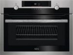 AEG 8000 CombiQuick KME565060M Built-in Combination Microwave - Stainless Steel