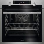 AEG BPS555060M Electric Pyrolytic Oven - Stainless Steel