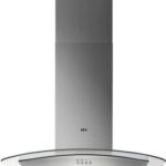 AEG DTX3840M Chimney Cooker Hood - Stainless Steel