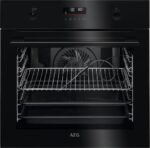 AEG SteamBake BPK556260B Electric Pyrolytic Oven - Black