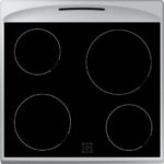 AMICA AFC502SS 50 cm Electric Ceramic Cooker - Black and Stainless Steel - Image 4