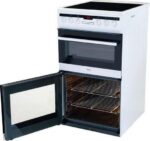 AMICA AFC5550WH 50 cm Electric Ceramic Cooker - White - Image 3