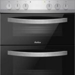 AMICA AFC602SS 60 cm Electric Ceramic Cooker - Black and Stainless Steel