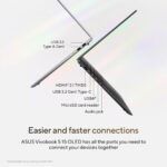 ASUS Vivobook S, AMD Ryzen AI 9, 32GB RAM, 1TB SSD, 15.6 Inch OLED Laptop, M5506WA-MA042W - Image 7
