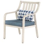 ATLeisure Catalina 9 Piece Dining Set with Faux Wood Finish - Image 5