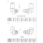 Aeon Cylindrical-30 Corner Manual Valve + L/S (Pair) - Image 2