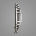 Aeon Podium Radiator in Brushed Stainless Steel 1200 x 400 x 130 mm