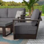 Agio Bentley 4 Piece Deep Seating Patio Set + Cover - Image 7