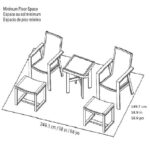 Agio Canyon 5 Piece Small Space Wicker Set + Cover - Image 2