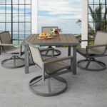 Agio Maricopa 5 Piece Sling Dining Set + Cover - Image 6