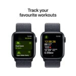 Apple Watch SE GPS, 40mm Midnight Aluminium Case with Sport Band - Image 6